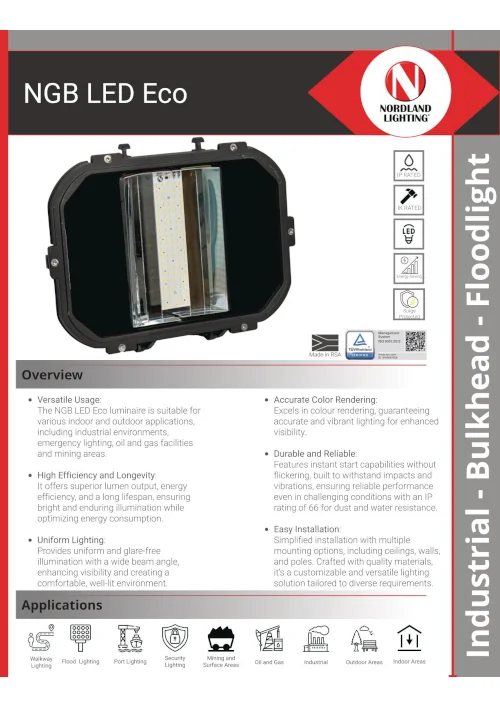 NL71 Nordland NGB LED Eco Luminaire